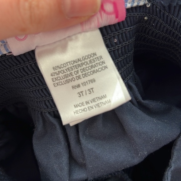 Goodlad Toddler Seersucker Navy Blue Crab Dress - Picture 5 of 6